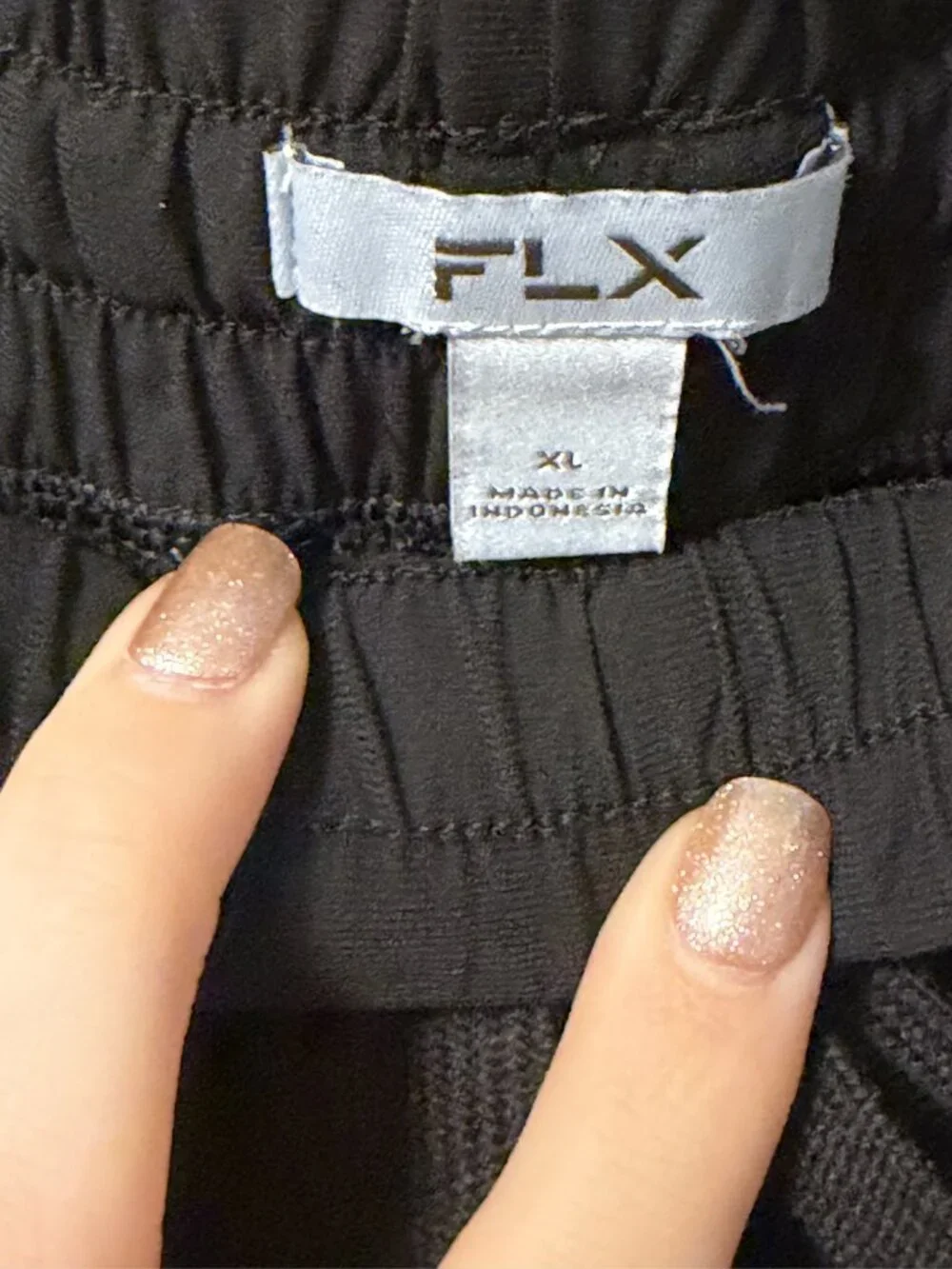 FLX Dark Gray Performance Jogger Pants XL Athleisure Stretch Activewear